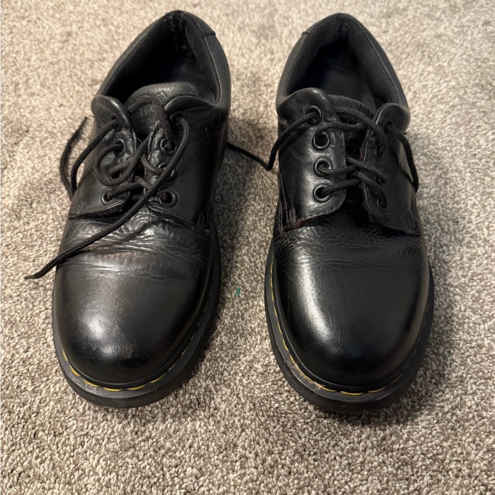 Dr. Martens Black Oxford Shoes